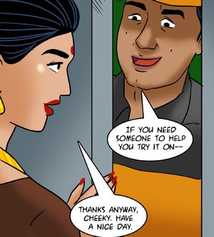 Delivery guy hits on busty Indian wife