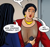 Indian dame’s lady friend gets a bit flirty