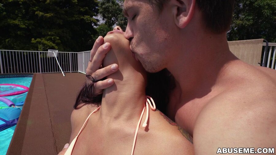 Naughty brunette teen enjoys sucking dick a - XXX Dessert - Picture 3