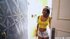 Naughty chick in yellow top sucks dick and gets screwed hard 
