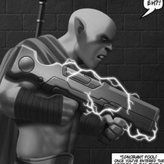 Elf guy prepares to fight powerful - BDSM Art Collection - Pic 3