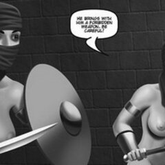 Busty bitches are ready for combat. - BDSM Art Collection - Pic 4