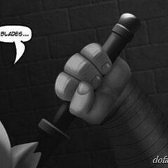 Brute and elf do battle with a naked - BDSM Art Collection - Pic 1