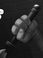 Brute and elf do battle with a naked - Picture 1