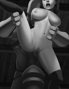 Terrible torture when steel impales gal’s pussy. World Fist By Ferres.
