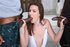 Brunette hungarian teen deep throated by bbc
