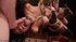 Suspension bondage wows gorgeous sub 