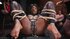bound ebony slave submits