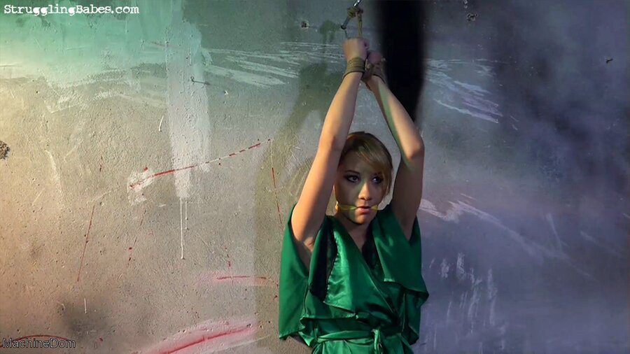 Petite teen bound and masturbated until cum - XXX Dessert - Picture 1