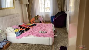 Rich russian teen roughly fucked in the bedroom