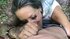Tattooed milf gets ass drilled and creampied outdoors