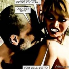 Pretty lady treated like a living sex - BDSM Art Collection - Pic 3