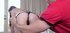 Guy unwraps his horny, submissive gift 