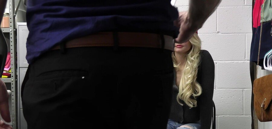 Guard punishes slutty shoplifter - XXXonXXX - Pic 2