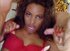 cute ebony chick gets