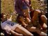 Horny beautiful milf loves foursome outdoors
