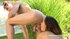 Pretty brunette teen pounded in doggystyle