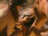 Naughty sexy brunette loves blowjob and threesome