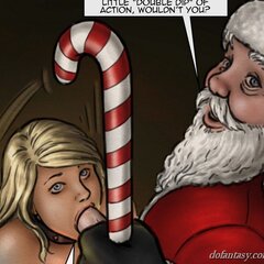 Young blonde gagged and double toyed - BDSM Art Collection - Pic 2