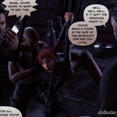 Ginger girl restrained, undressed and - BDSM Art Collection - Pic 1