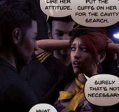 Pretty ginger girl bound and fingered by two guys. Agent X Mile High By