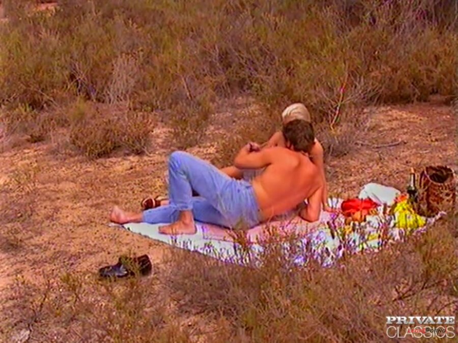 Strangers join couple having sex on nature - XXX Dessert - Picture 1