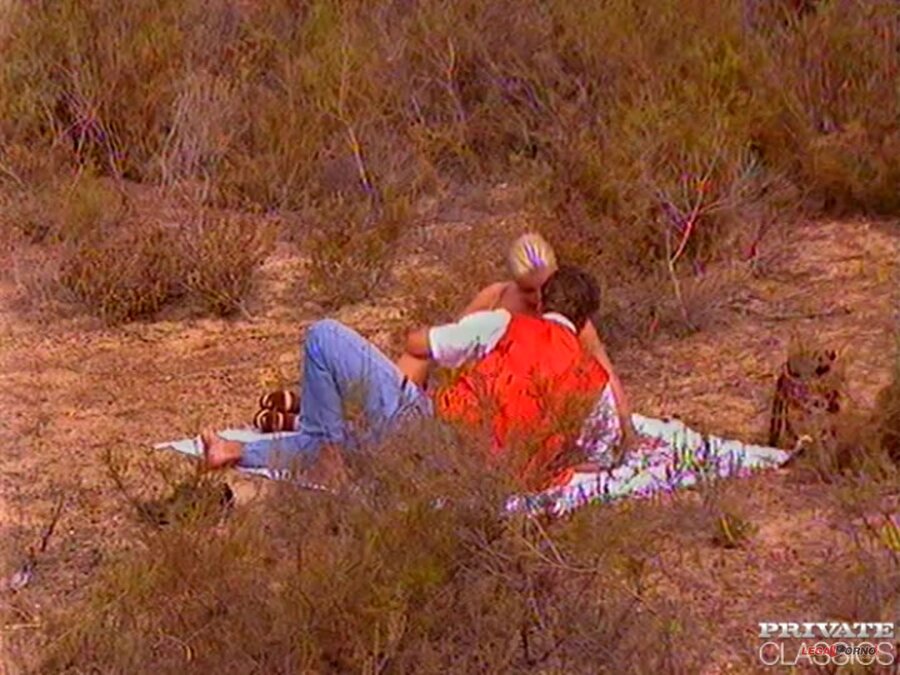 Blonde slut drilled by three hard dicks - XXX Dessert - Picture 1