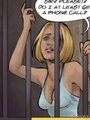 Big boobs blonde chick put in a cage - Picture 2