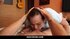 brunette teen stiffed with