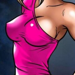 Busty blonde slut puts on her pink - BDSM Art Collection - Pic 2