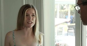 Young blonde sweetheart adores sucking and banging stepdad's dick