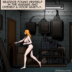 Big tits redhead slave escaped from the - BDSM Art Collection - Pic 2