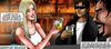 Cute blonde invited to have a drink with the Boss. Cidade Do Diabo 2 By