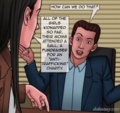 Brunette female cop consulting with colleague about their case. Bad Lieutenant