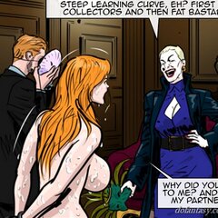 Big tits ginger slave taken to new - BDSM Art Collection - Pic 4