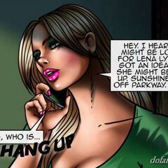 Slutty blonde makes a call, - BDSM Art Collection - Pic 1