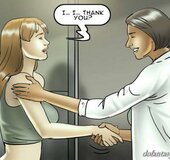 Blonde busty chick finds that explosive chocker taken off from her. Slavecop