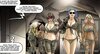 Big tits blonde finds that she is in female community. Slavecop 3 The