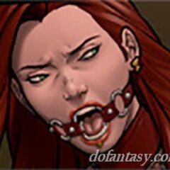 Beautiful redhead submissive gagged and - BDSM Art Collection - Pic 1