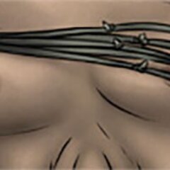 Tied blonde tormented hard, deep - BDSM Art Collection - Pic 4