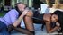 Hot ebony mistress gets huge white cock