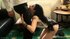 tattooed submissive brunette nailed