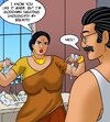 Sweaty big tits Indian amateur seduced by horny husband