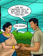 Big tits sexy Indian bought some fertilizer to use it in the garden