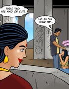 Busty young Indian deep throated by horny boyfriend