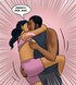 Hot Indian teen kissed and hugged hard by horny boyfriend