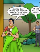 Curvy Indian wife discusses with husband the forthcoming wedding