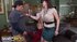 Buxom teen and MILF share the jock's big schlong