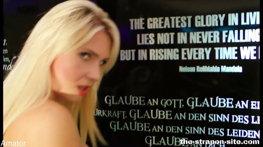 Blonde dominatrix goes deep and hard on the - XXX Dessert - Picture 9