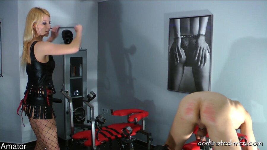 Sub guy loves getting spanked and pegged by - XXX Dessert - Picture 12